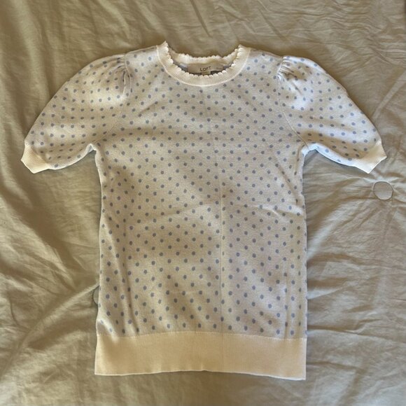 Loft Polka-Dot Top - Picture 4 of 6